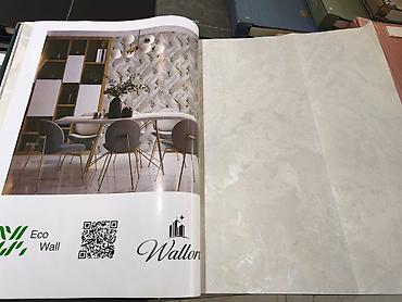 Виниловые обои: Məhsul: Wallon markalı divar kağızı kataloqu – Eco Wall seriyası — 1