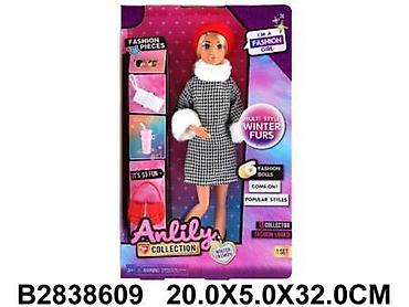 el tormenta: Lutka 860901k-60 – Fashion Girl, zimski stil ❄️ Fashion Girl – zimska — 1