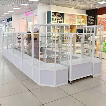 Витрины: Витрина торговая из профиля и стекла, Акция, прилавки, для магазина — 3