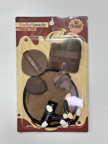 apple m1: Набор аксессуаров для макияжа Sweet Beauty (серия Chocolate). Состав — 1