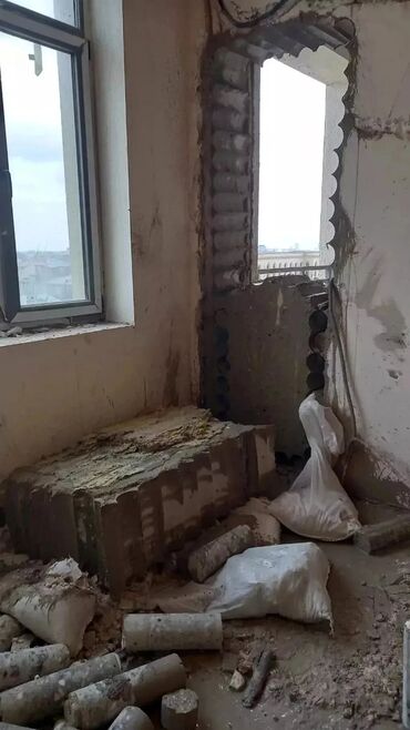 Beton işləri: Beton kəsmə və deşmə xidməti profsional- Beton kesimi beton kesen — 11