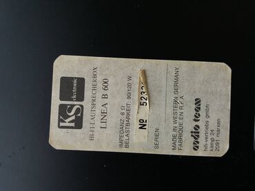 Zvučnici i stereo sistemi: Z. k. KS za 10 inca- furnirane. -teske kutije sa stranicama 2,8cm; — 8