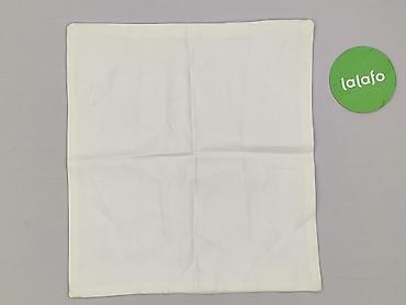 pasek tkaniny do obszywania: Biała chusteczka materiałowa / poszetka unisex - Klasyczna, gładka, w — 3