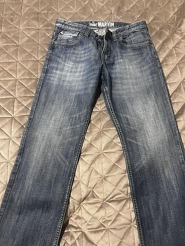 bootcut: MARVIN kişi cins şalvarı – bootcut kəsim - Model: MARVIN, Straight — 1
