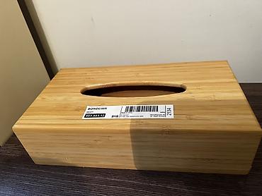 bambu: Məhsul: IKEA BONDLİAN salfet qutusu (bambuk) Model: 403.443.12 - — 2