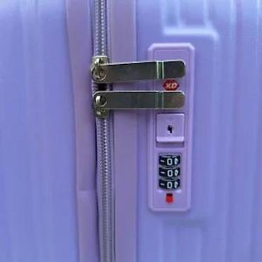 Rančevi, torbe i koferi: Dečji kofer na točkiće – Kuromi dizajn, ljubičasti - Šarmantan kofer — 22