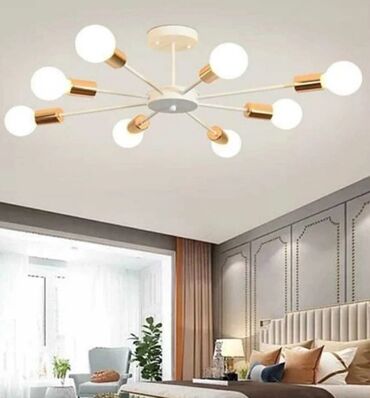 ucuz çılçıraqlar: Çılçıraq, 8 lampa, Metal