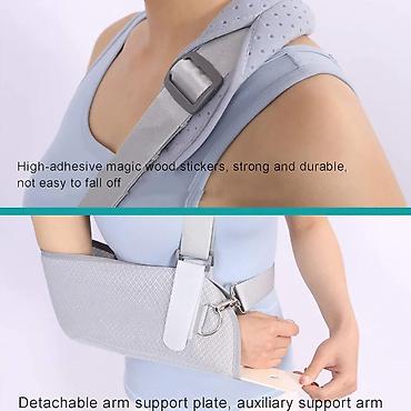 Бандажи, корсеты, корректоры: Tənzimlənən qol asqısı (arm sling) – bel kəmərli, nəfəsalan parça — 5