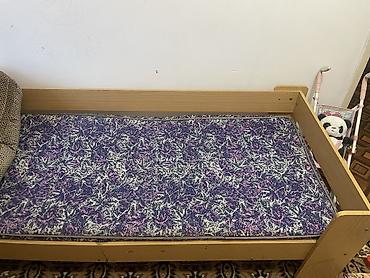 Срочно!!! Односпальные кровати с матрасом -2 штуки Цена: 3500 сом -за