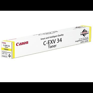 canon 3010 printer: Canon C-EXV 34 3785B002 Yellow Toner Kartrici Original Canon C-EXV 34 — 2