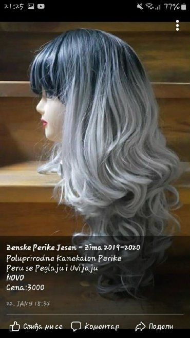 Perike i klipse: Poluprirodne Kanekalon Perike ‼Peru se Peglaju i Uvijaju‼ NOVO — 12