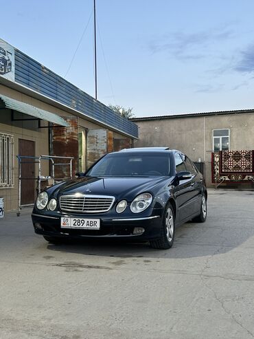 чехол для автомобил: Mercedes-Benz E-Class: 2002 г., 2.7 л, Автомат, Дизель, Седан