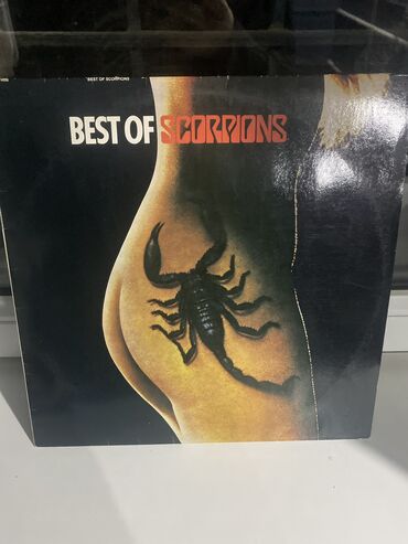 куплю виниловые пластинки дорого: Виниловая пластинка группы Scorpions 
Цена 2000 сом