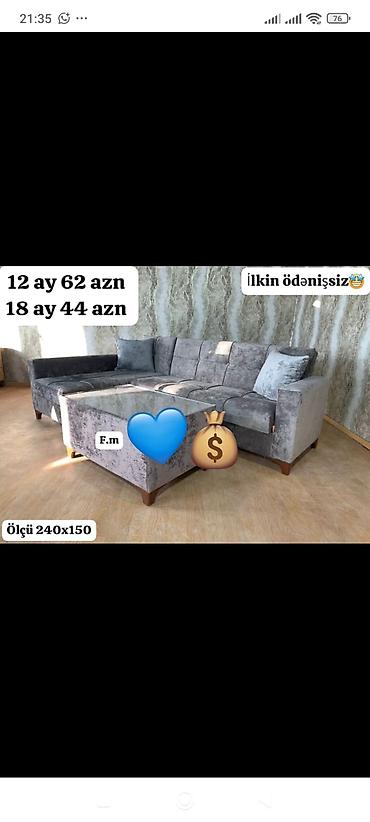 kreditle divan satisi: Künc divan — 1