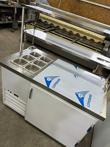 Другое оборудование для кафе, ресторанов: Стол холодильник, пицца стол, тепловой стол, стол из нержавейки — 7