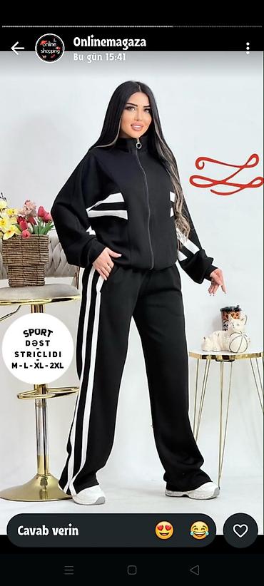 is geyimi: Qadınlar üçün sport dəst Model: iki hissəli idman geyimi — 3
