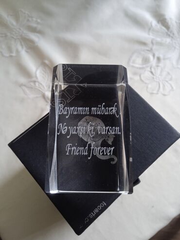 Buynuzlar: Bayram hediyyəsi xüsusi qabladirilmada Şüşə/kristal dekor – Tooarts -