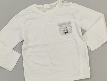 biała koszula chłopięca 146: Bluzka, Zara, 3-4 lat, 98-104 cm, stan - Zadowalający