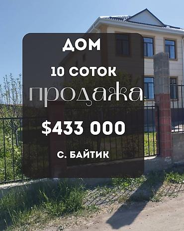 квартиры времянка: Продаётся новый дом в с.Байтик коттеджный городок "ДАВОС" Площадь — 1