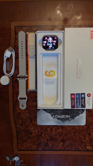apple watch бишкек бу: Б/у, Смарт часы, Сенсорный экран, цвет - Бежевый