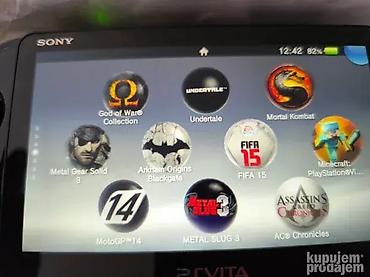 PS Vita (Sony Playstation Vita): 🎮 Sony PlayStation PS VITA Slim (PCH-2016) – odlično stanje Prodajem — 8