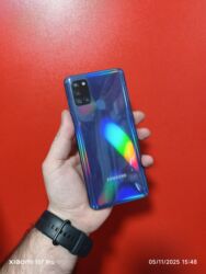 телефон fly nimbus 4: Samsung Galaxy A21S, 64 GB, rəng - Göy