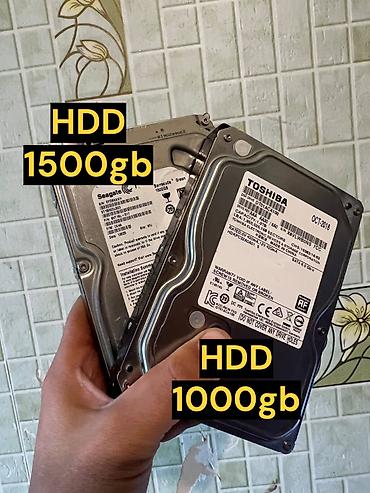 Накопитель для ПК, Б/у, Seagate, HDD, 2 ТБ, 3.5", Для ПК