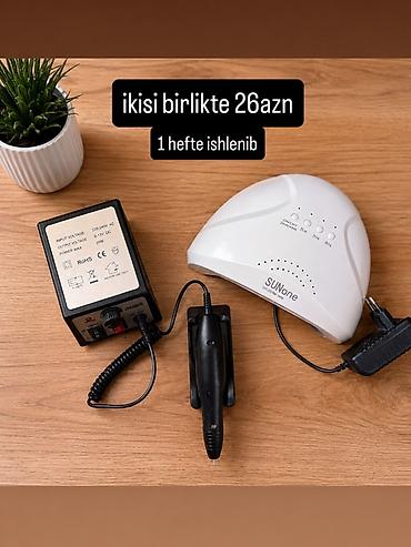 dırnaq laklari: Manikür üçün avadanlıq dəsti - SUNone LED/UV dırnaq lampası: 24/48W — 1