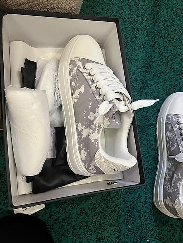 dunk low: Кроссовки унисекс в коробке - Цвет: серо-белый с абстрактным — 3