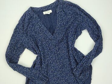 fioletowa bluzka h m: H&M, Women's blouse, L (EU 40)