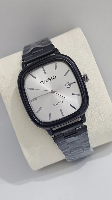 brilyant qaşlı üzük metni: Yeni, Qol saatı, Casio, rəng - Qara