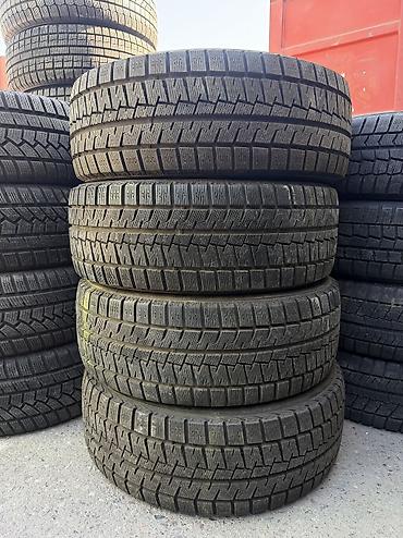 Шины 225 / 55 / R 17, Зима, Б/у, Комплект, Легковые, Китай, Kumho