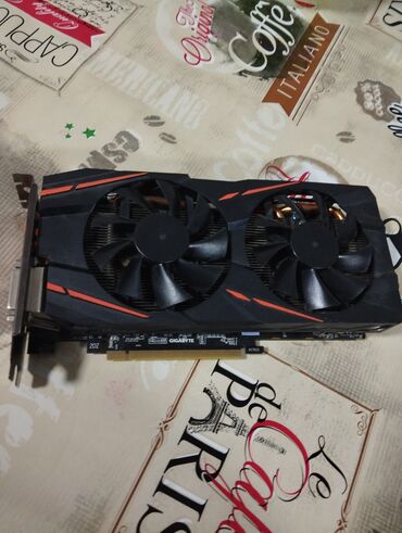 мониторы простые игровые: Видео карта, Колдонулган, Gigabyte, 4 ГБ, ПК үчүн
