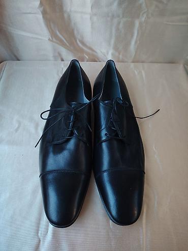 a1 kapsule: Muške elegantne cipele – crne, kožne, Oxford cap-toe UG 31cm - — 1