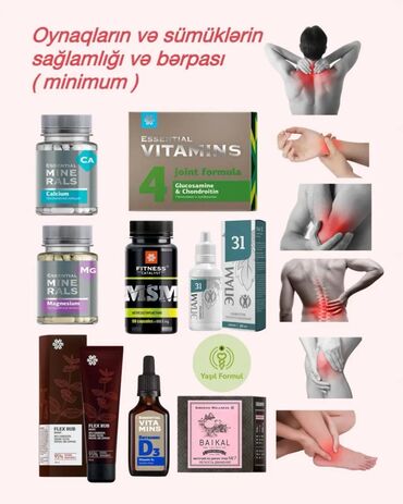 Vitaminlər və BAƏ: Butun agrilara son