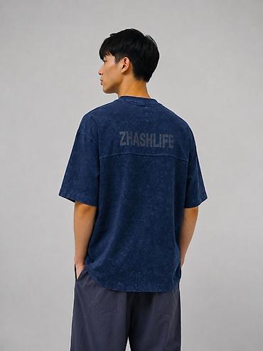 Эркектер кийими: Футболка oversize ZHASHLIFE - Материал: кулирка Premium, 100% хлопок — 1
