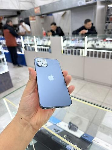 Apple iPhone: IPhone 12 Pro, Б/у, 128 ГБ, Sierra Blue, Кабель, 91 % — 1