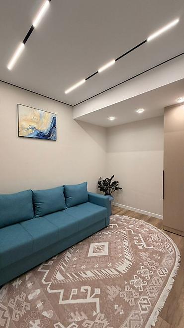 central: 1 комната, 42 м², Пишпек Элитка, 7 этаж, Евроремонт — 2