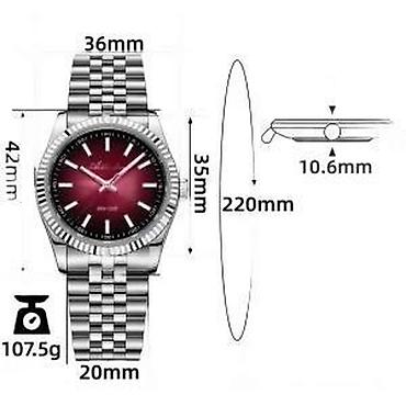 Ručni satovi: ADDIESDIVE AD2073 - 36mm - Crvena ADDIESDIVE AD2073 - 36mm - Crvena — 20