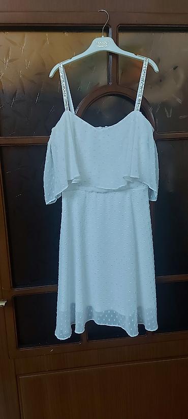 ag etek: Koton Party Wear ağ qısa don - Rəng: ağ - Ölçü: 34 (etiketdə — 2