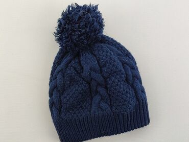 niebieska czapka zimowa: Czapka, 3-4 lat, stan - Dobry