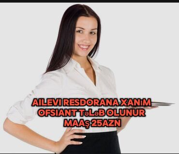 lalafo az iş elanları 2022: Официант. До 1 года опыта. 1/1. Бинагадинский р. р-н