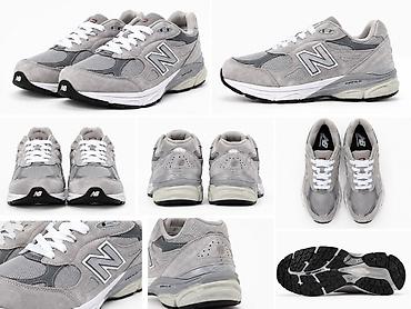 Кроссовки и спортивная обувь: New Balance 990v3 Made in USA – классические кроссовки в серой гамме — 3