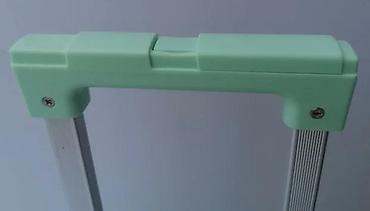 Putni koferi i torbe: Tvrdi kofer na točkiće – mint zelena boja - Kompaktna veličina — 5