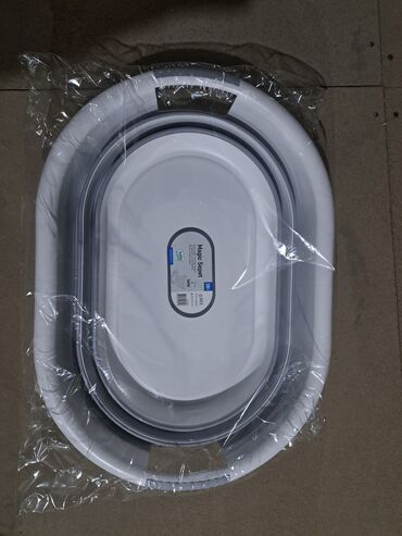 Uşaqlar üçün digər mallar: Slikon vannalar. Turkiyə istehsali paltar sebeti kimi de istifade — 6