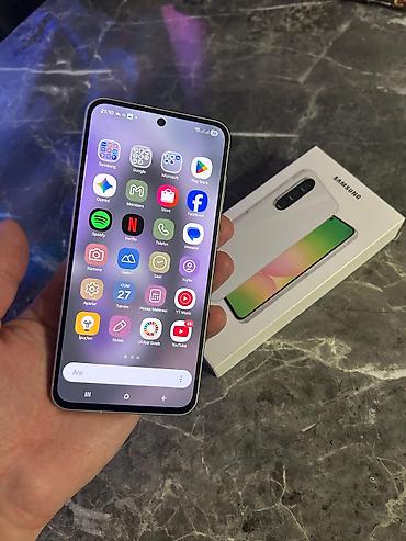 z fold 3: Samsung Galaxy A56 5G, 128 GB, rəng - Ağ, Barmaq izi — 2