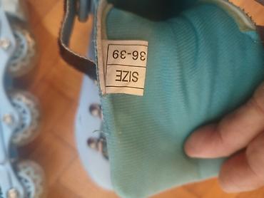 Roleri i rolšue: Podesivi roleri 36-39 plavi,tockici za rolere - ko novi Deciji — 5