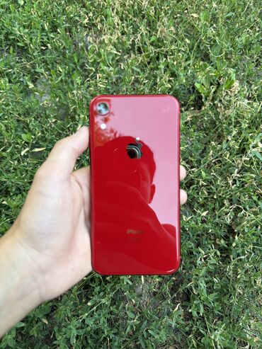 айфон за 12 тысяч: IPhone Xr, 128 ГБ, Красный, 76 %