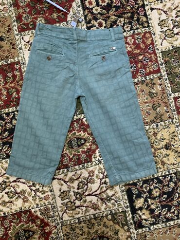 женские джинсовые шорты с гипюром: Шорты 2XS (EU 32), цвет - Зеленый