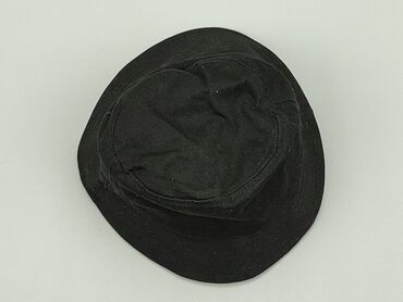 czarna czapka dla dziewczynki: Kapelusz, Damskie, stan - Idealny